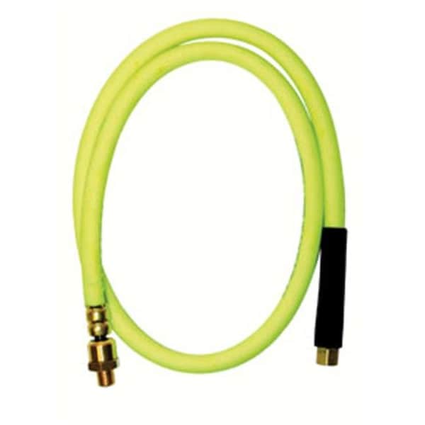 Legacy Mfg. HFZ3804YW2B Zilla Whip 0.3 8 in. x 4 Ball Swivel Whip Hose LEG-HFZ3804YW2B - main